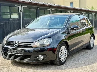 Gebraucht VW Golf VI Trendline 102 PS (75 kW) 2010 Schwarz Kleinwagen