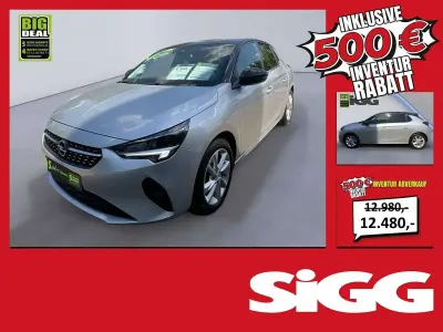 Gebraucht Opel Corsa Elegance 75 PS (55 kW) 2023 Aluminium silber Kleinwagen
