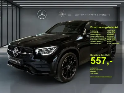 Usata Mercedes GLC400d AMG 330 CV (242 kW) 2023 Nero Coupé