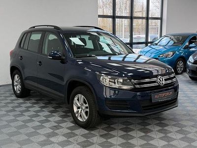 Gebraucht VW Tiguan Trendline 122 PS (89 kW) 2012 Blau SUV