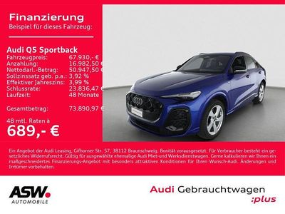 Gebraucht Audi Q5 Sportback Ambiente 204 PS (150 kW) 2025 Ultrablau metallic SUV