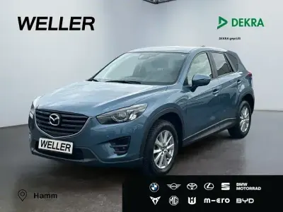 Gebraucht Mazda CX-5 Exclusive-Line 150 PS (110 kW) 2017 Blau SUV