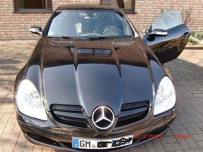 Gebraucht Mercedes SLK350 272 PS (200 kW) 2006 Schwarz Cabrio