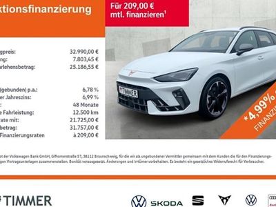 Gebraucht Cupra Leon 150 PS (110 kW) 2025 Weiß Kombi