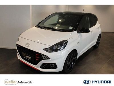 Gebraucht Hyundai i10 N Line 101 PS (74 kW) 2024 Atlaswhiteuni Kleinwagen