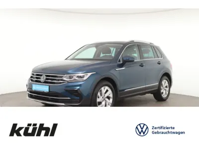 Gebraucht VW Tiguan Elegance 150 PS (110 kW) 2022 Nightshade blue metallic SUV