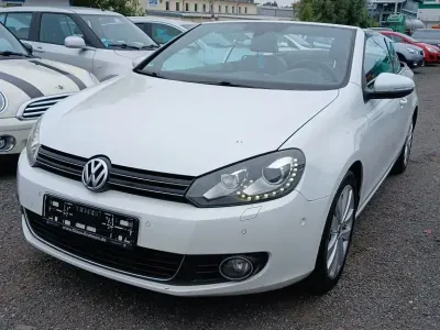 Gebraucht VW Golf Cabriolet Basis 105 PS (77 kW) 2013 Weiß Cabrio