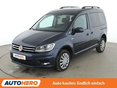 Gebraucht VW Caddy Comfortline 122 PS (89 kW) 2017 Blau Van / Kleinbus