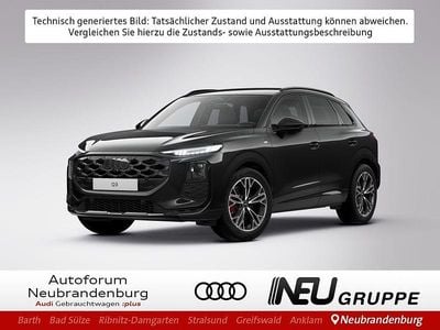 Schwarz Neu 2025 Audi Q3 Sport SUV | 76.495 € (Teuer)
