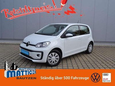 Weiß Gebraucht 2022 VW up! Move Kleinwagen | 12.439 € (Fairer Preis)