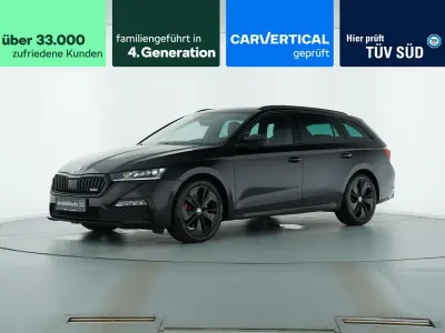 Gebraucht Skoda Octavia RS 245 PS (180 kW) 2022 Schwarzmagic perleffekt Kombi