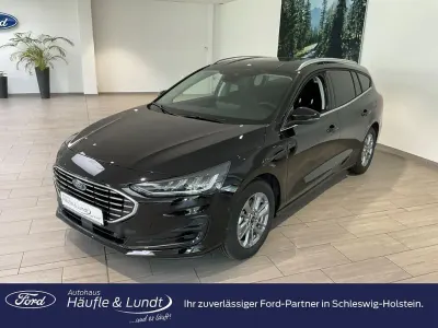 Neu Ford Focus Titanium X 155 PS (114 kW) 2025 Obsidianschwarz metallic Kombi