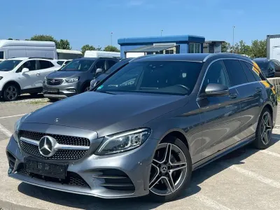 Gebraucht Mercedes C220 AMG line 194 PS (142 kW) 2021 Grau Limousine