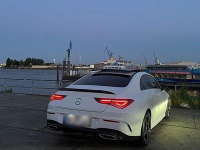 Usata Mercedes CLA180 AMG line 136 CV (100 kW) 2022 Bianco Berlina