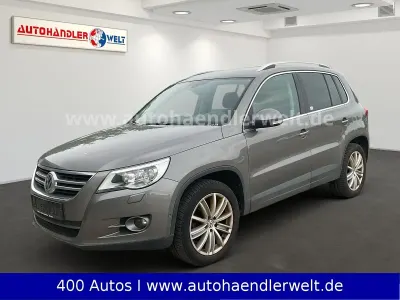 Gebraucht VW Tiguan Team 170 PS (125 kW) 2010 Grau SUV