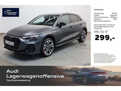 Nuova Audi A3 S-Line 272 CV (200 kW) 2026 Grigio Berlina