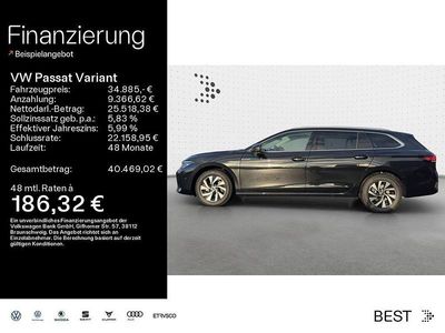 Gebraucht VW Passat Business 150 PS (110 kW) 2024 Schwarz Limousine