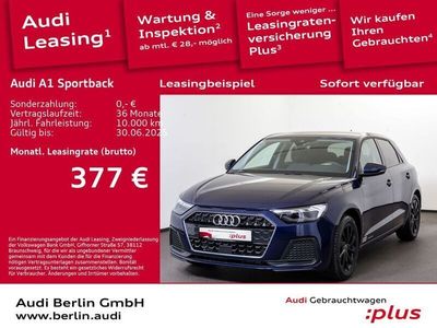 Gebraucht Audi A1 Sportback Advanced Plus 150 PS (110 kW) 2024 Navarrablau metallic Kleinwagen