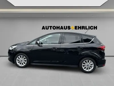 Gebraucht Ford C-MAX Titanium 125 PS (91 kW) 2018 Schwarz Van / Kleinbus