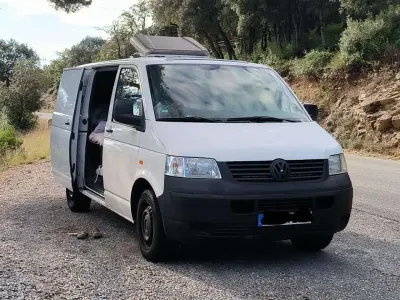 Gebraucht VW T5 102 PS (75 kW) 2007 Weiß Van