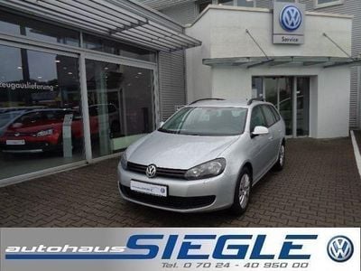 Gebraucht VW Golf VII Business 105 PS (77 kW) 2013 Silber metallic Kombi