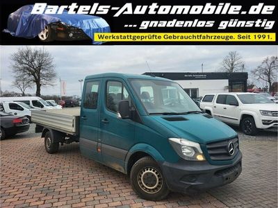 gebraucht Mercedes Sprinter II 316 CDI BE Doka Pritsche Klima AHK