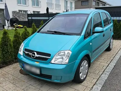 Gebraucht Opel Meriva 101 PS (74 kW) 2004 Grün Van / Kleinbus