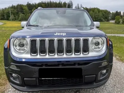Gebraucht Jeep Renegade Limited 170 PS (125 kW) 2017 Blau SUV