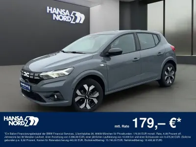 Gebraucht Dacia Sandero Journey 91 PS (66 kW) 2024 Grau / städtisches grau Limousine