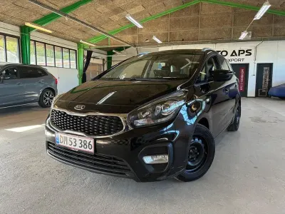 Brugt Kia Carens Attract 135 HK (99 kW) 2017 Sort MPV