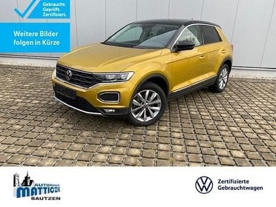 Gebraucht VW T-Roc Style 150 PS (110 kW) 2021 Karkumagelb metallic (metallic) SUV