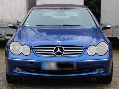 Second-hand Mercedes CLK240 170 CP (125 kW) 2003 Albastru Cabrio