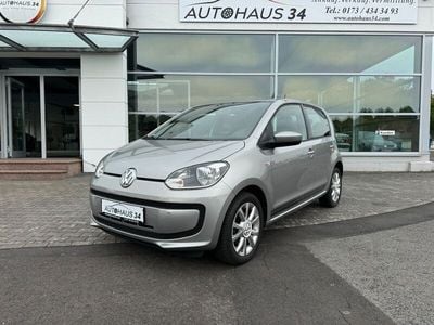 Gebraucht VW up! CLUB 60 PS (44 kW) 2016 Silber (dark silver metallic) Kleinwagen