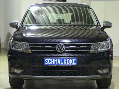 Gebraucht VW Tiguan Allspace Comfortline 150 PS (110 kW) 2021 Deep black pearlescent (metallic) SUV