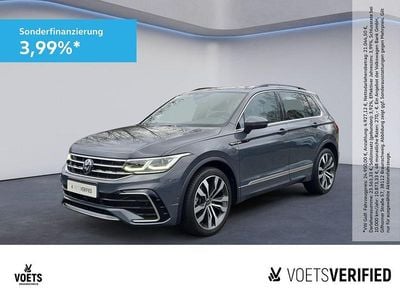 Grau Gebraucht 2023 VW Tiguan R-line SUV | 41.480 € (Etwas zu teuer)