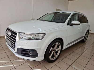 gebraucht Audi Q7 45 TDI qu. 7-Sitze S Line LED Virtual Luft AHK