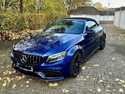 Gebraucht Mercedes C63S AMG AMG 510 PS (375 kW) 2019 Blau Cabrio