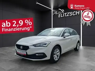 Używany Seat Leon ST Style 150 KM (110 kW) 2021 Biały Kombi
