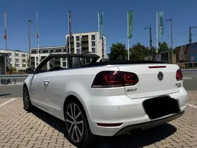 Gebraucht VW Golf Cabriolet 140 PS (102 kW) 2015 Weiß Cabrio
