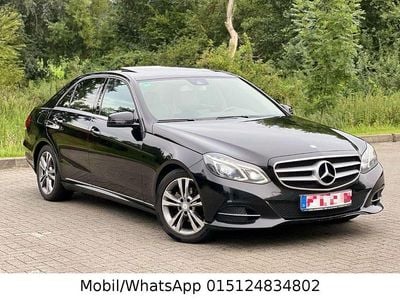Używany Mercedes E220 Avantgarde 170 KM (125 kW) 2016 Czarny Sedan/Limuzyna