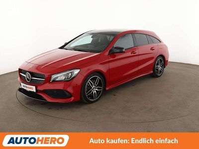 Gebraucht Mercedes CLA220 Shooting Brake AMG line 184 PS (135 kW) 2018 Jupiterrot uni Kombi