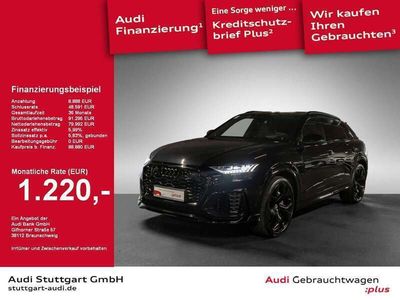 Gebraucht Audi RS Q8 Ambiente 600 PS (441 kW) 2020 Orcaschwarz metallic SUV