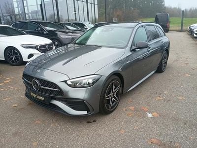 Gebraucht Mercedes C300e AMG 313 PS (230 kW) 2025 Metalliclack selenitgrau Kombi