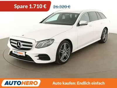 Gebraucht Mercedes E200 AMG line 211 PS (155 kW) 2020 Weiß Kombi
