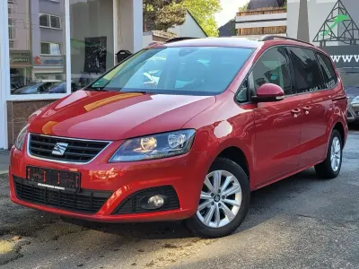 Gebraucht Seat Alhambra Style 150 PS (110 kW) 2018 "romance" rot Van / Kleinbus