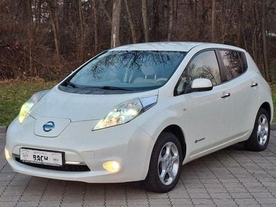 Gebraucht Nissan Leaf Basis 80 kW (109 PS) 2012 Weiß Kleinwagen