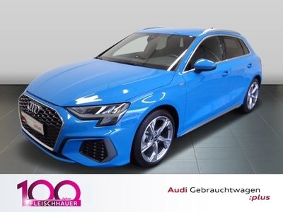 gebraucht Audi A3 Sportback S line 30 TDI AHK SHZ Navi Tempomat