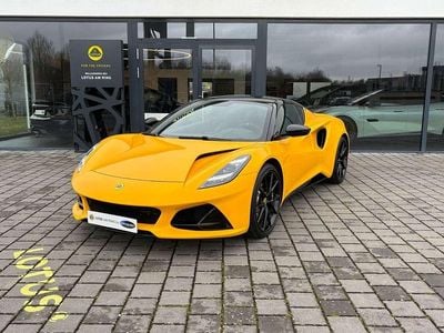 Hethel yellow met. & black pac Gebraucht 2023 Lotus Emira Coupé | 86.800 € (Superpreis)