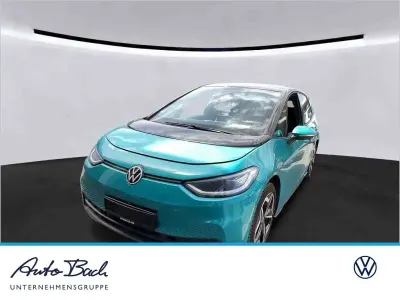 Gebraucht VW ID.3 Pro 150 kW (204 PS) 2023 Makenatürkis metallic/schwarz Kleinwagen