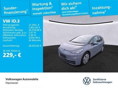 Grau Gebraucht 2021 VW ID.3 Pure Kleinwagen | 17.390 € (Fairer Preis)